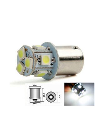 67 8 5050 SMD Branco (1 Pólo) 12V