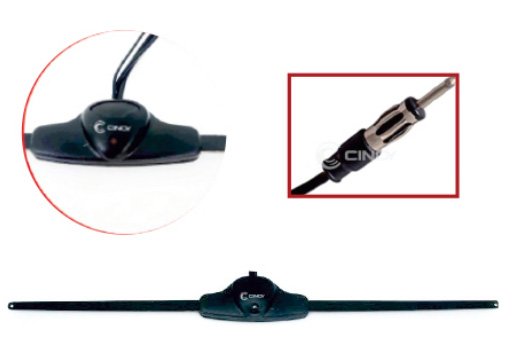 Antena Interna para Rádio Cinoy