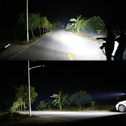 Barra de LED Curva 288W 96 LEDS 12/24V com iluminação panorâmica