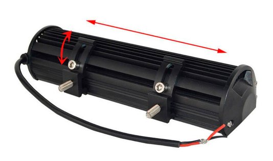 Barra Off Road 72 Leds SMD 216W Bivolt 6000K (L:37,7cm x A:8,4cm x P:6,5cm)