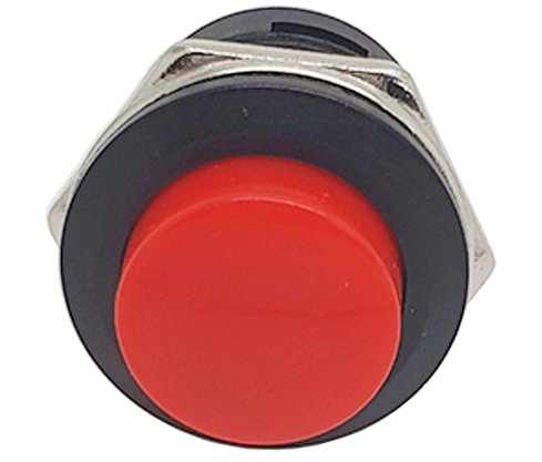 Chave Push Button NA 3A 125V Vermelho