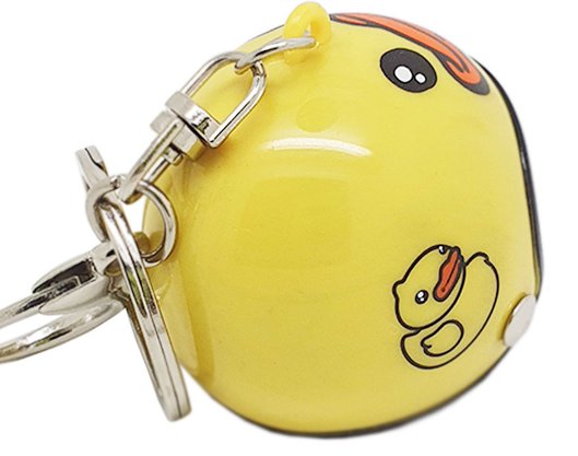 Chaveiro Capacete c/ Desenho de Pato