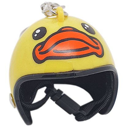 Chaveiro Capacete c/ Desenho de Pato