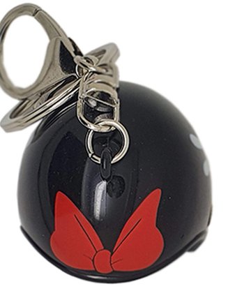 Chaveiro Capacete Cartoon Minnie