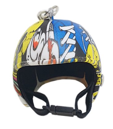 Chaveiro Capacete Grafitado