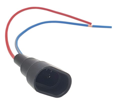 Chicote Universal Macho 2 Vias Terminal 2,8mm