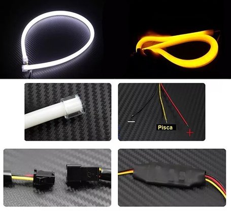 DRLX - Barra Led DRL Flexivel
