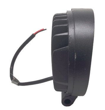 Farol Spot OFF ROAD 14 Leds 42W 4D BIVOLT Amarelo (diametro 11,4cm, espessura 4cm)