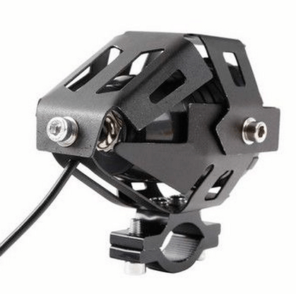 Farol Auxiliar Retangular 8 Led 24W 10-30V Cinoy (medidas: A:8cm x L:15cm x P:6cm)