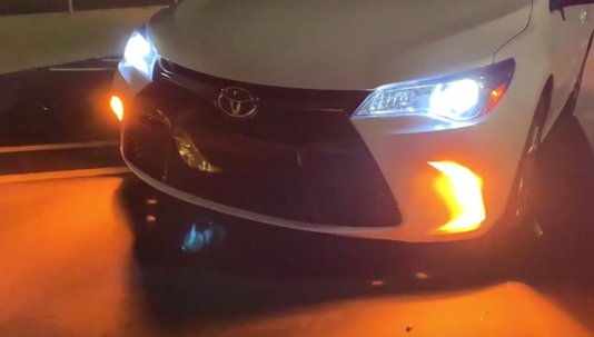 Kit LED DRL c/ Função Pisca 20W 12V