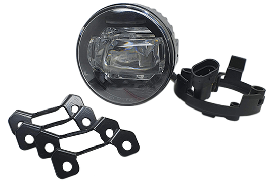 Kit Led Farol Auxiliar Universal 9W 12V c/ DRL