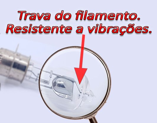 Lampada M5 Convencional 12V 35/35W Resistente a Vibrações Torati