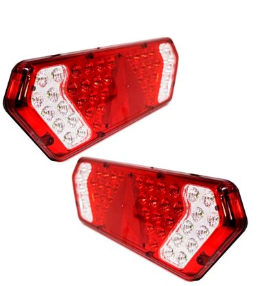 Lanterna Traseira Guerra Led Bivolt Lado Esquerdo ASX (45cm X 15,5cm)