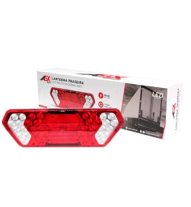 Lanterna Traseira Guerra Led Bivolt Lado Esquerdo ASX (45cm X 15,5cm)