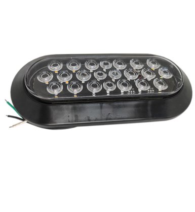 Lanterna Traseira Universal Multifunções (Freio, Farolete, Seta e Ré) Bivolt ASX Carretinha, reboques e outros (19,5 x 9)
