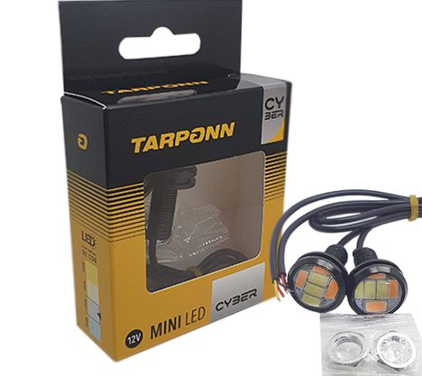 Mini Led DRL Eagle Eye 6W 240 Lumens 6000K 12V (23mm)