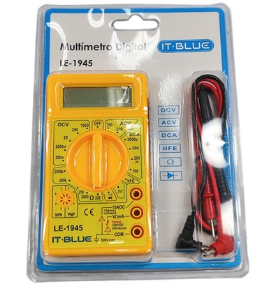 Multimetro Digital c/ Registrador 12V