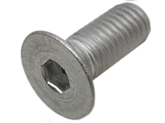 Parafuso Alumínio M8 x 20mm Allen Flat Cabeça Chata