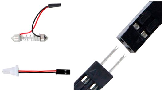 Placa COB 6W 36 Chip Branco 24V