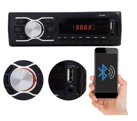 Radio CINOY USB SD MP3 FM BLUETOOTH 4x45W Sem Controle
