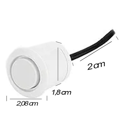 C707/C708/C709/C710 - Sensor de Estacionamento 4 pontos Cinoy