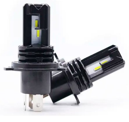 Super Led Ultra Force One H4 6000K 8200 Lumens Led CSP 12V T1