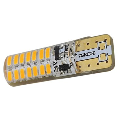 T324-24V - T10 Esmagada 28 3014 Silicone 24V