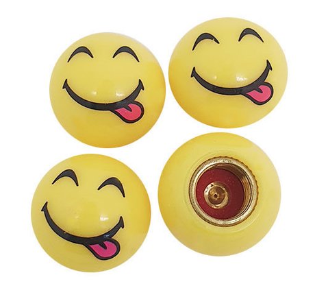 Tampa Bico Ventil Emoji Língua