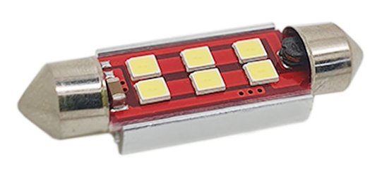 C376/C377/C378/C379 - Torpedo Led 2835 SMD Branco Sem Polaridade Bivolt (12-24V)