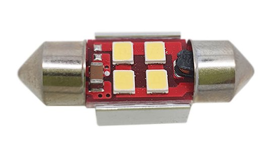 C376/C377/C378/C379 - Torpedo Led 2835 SMD Branco Sem Polaridade Bivolt (12-24V)