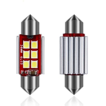 C376/C377/C378/C379 - Torpedo Led 2835 SMD Branco Sem Polaridade Bivolt (12-24V)