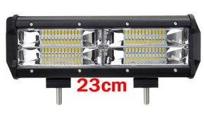 Barra Off Road 48 Leds SMD 144W 12-30V 6000K (L:23,5cm x A:8cm x P:6,5cm)