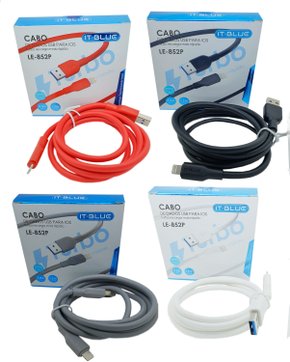 CB-IPH-852 - Cabo USB Lightning iPhone 4.8A 1,2m Comprimento