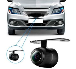 Camera Frontal Reversivel Borboleta 12V CODE