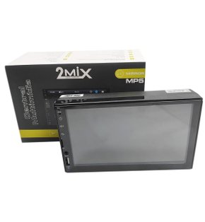 Central Multimidia MP5 2 DIN 7" C/ FULL TOUCH /USB / BLUETOOTH / ESPELHAMENTO - 2MIX