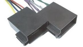 Chicote 15cm Som Macho 8 Vias 12 fios Volkswagen / Chevrolet / Fiat