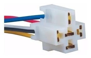 Chicote Porta Relé Fêmea 5 Vias