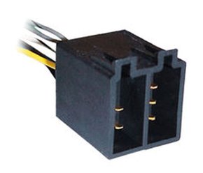 Chicote Som Universal Macho 15cm de cabo 16 Vias 12 fios