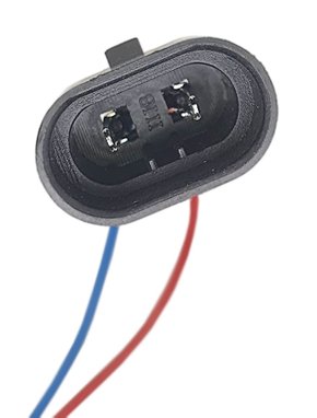 Chicote Universal Macho 2 Vias Terminal 2,8mm