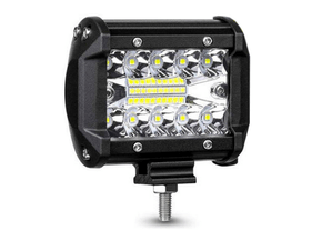 Farol Off Road LED SMD 60W 12-24V 6000K (L:10cm x A:8,1cm x P:7cm)