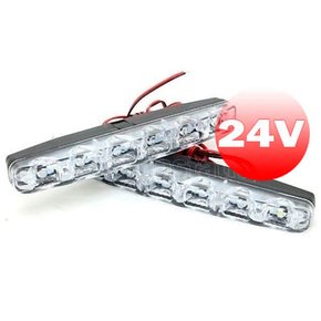 Lampada DRL 6 LED 6500K Luz Diurna 24V Tarponn
