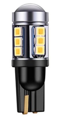Led T10 15 2835 SMD Branco 12V (terminal reforçado)