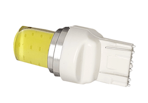 Led T20 2 COB 24 Chips Branco 1 Polo 12V