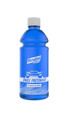 Limpa Pneus Pretinho 500ML Mundial Prime