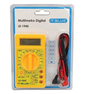 Multimetro Digital c/ Registrador 12V