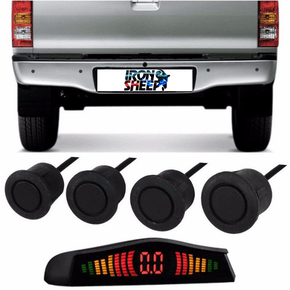 Sensor Estacionamento 4 Pontos Emborrachado Cinoy