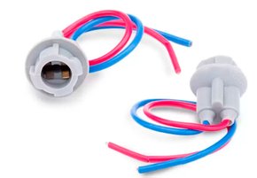 Soquete T10/Esmagada/Pingo Plástico ABS c/ Fio