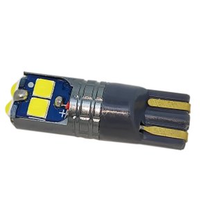 T10 6 CREE s/ Polaridade Branco 12V