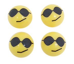 Tampa Bico Ventil Emoji Óculos de Sol