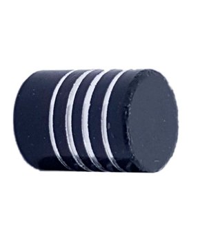 Tampa Bico Ventil Preta Listrada